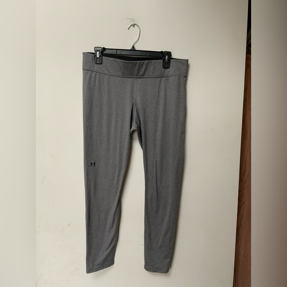 UA Compression ColdGear Authentics Legging (Gray)